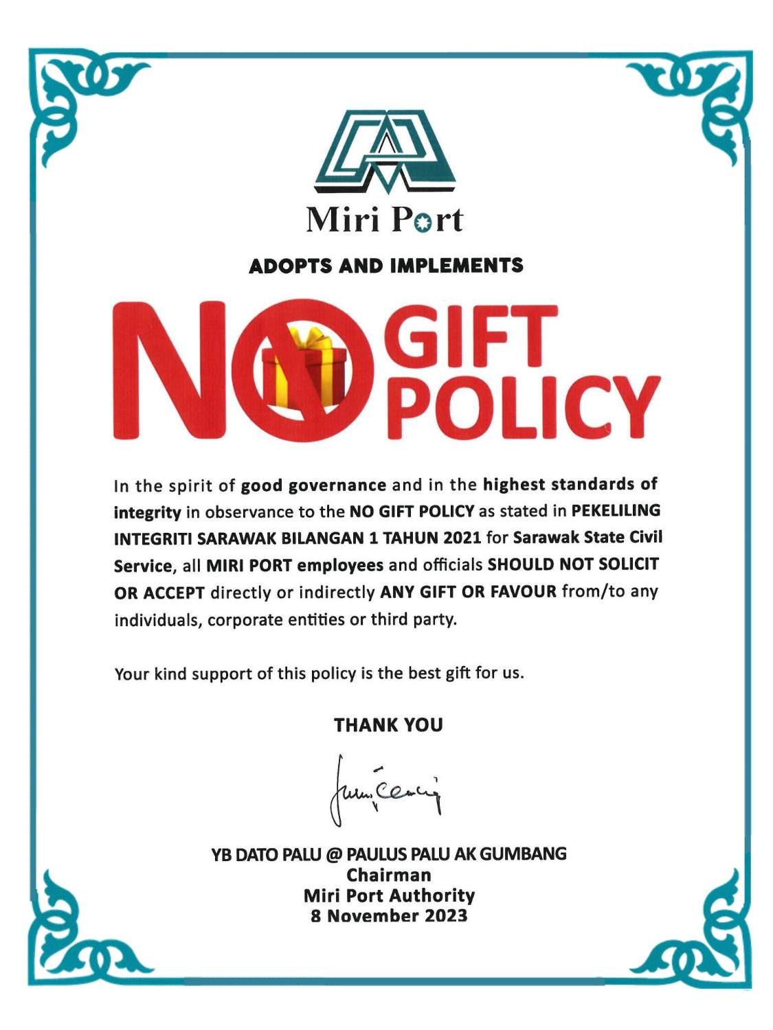 NOGIFT